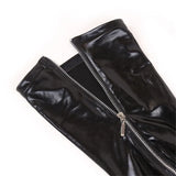 Latex Stay Up Stockings with Zipper