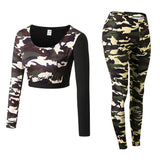 Naisten Camo Treeniasu