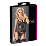 Black Corset With Matching G-String