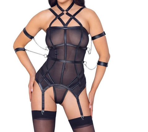 Cottelli Bondage Corset And String