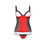 Passion Midori Red And Black Corset