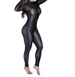 Seksikäs Wetlook Catsuit