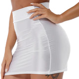 Keinonahkainen Minihame