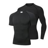 Miesten Tekninen Treenipaita 2 Kpl