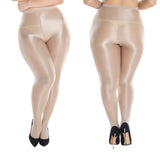 Kiiltosukkahousut 70D Plussa Koko