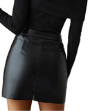 Upea Keinonahkainen Minihame