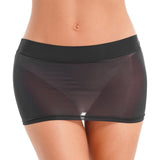 Seksikäs Läpikuultava Minihame