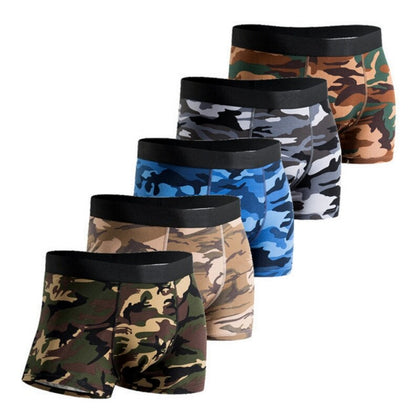 Miesten Camo Bokserit 5 Kpl - RA Tarvike