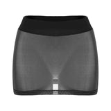 Seksikäs Läpikuultava Minihame