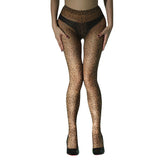 Ohuet Leopardi Sukkahousut