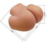 Realistinen Naistorso Vibraattorilla 6.8Kg