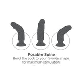 KING COCK Realistinen Dildovibraattori 24.8cm