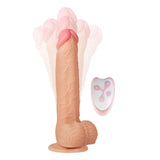 Realistinen Dildovibraattori Sykkii Työntää Ja Värisee! 18.8cm - RA Tarvike